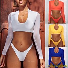 網紗長袖連身瑜珈服/芭蕾舞衣(棉)#XL(胸圍30&quot;)~2122 歷史價格詳細信息