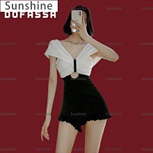 正版泳衣女連體遮肚顯瘦女士游泳衣20年新款抽褶學生泳裝~超美服飾 歷史價格詳細信息