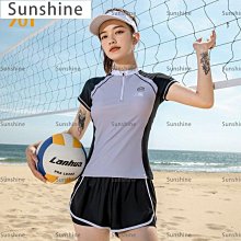 361平角分體泳衣2024新款女短袖遮肚保守顯瘦修身運動溫泉遊泳衣 歷史價格詳細信息