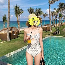 【現貨】新款泳女保守連體顯瘦遮肚式平角胖妹妹大碼泳高級感泡溫泉 歷史價格詳細信息