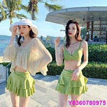 悠米小店泳衣 D ROOM 保守游泳衣女2021新款小胸聚攏修身顯瘦裙式泡溫泉泳裝批發 兩件式泳衣 女生泳衣 分體泳衣 歷史價格詳細信息