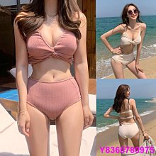 悠米小店✨✨高腰比基尼 全六色 復古風 深V比基尼 爆款bikini  美背顯瘦泳衣 游泳 溫泉 泡湯 歐美bikini 歷史價格詳細信息