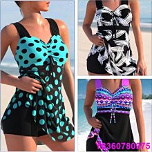 悠米小店女生運動泳衣 大尺碼泳衣 溫泉泳衣 連身泳衣 保守泳裝  兩件式泳衣 分體泳衣  平口褲 寬松顯瘦 歷史價格詳細信息