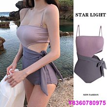 泳衣女ins風三角連身露背性感粉夏季高級感純欲比基尼小個子泳裝 歷史價格詳細信息