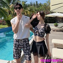 新品 韓國情侶泳衣 花色網紗長袖泳衣 保守 高腰比基尼 遮肚粉色小清新 少女泳裝 性感Bikini 度假玩水遊泳衣女-MIKI精品 歷史價格詳細信息