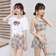游泳衣 女生泳衣 三件式泳衣 溫泉泳衣 分體 大尺碼泳衣 泳裝女 遮肚泳衣 新款 保守泳衣 大碼泳衣 運動泳衣【雅妤精選】 歷史價格詳細信息