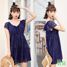 泳衣女連體裙式平角褲性感保守大碼2023年新款高級感泡溫泉遊泳衣 歷史價格詳細信息