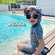 兒童泳衣女童男童連身中大童遊泳衣2023新款女孩速乾防曬泳裝 歷史價格詳細信息