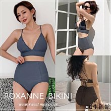 ROXANNE｜現貨｜單肩純色挖腰連身泳衣 連身泳裝 比基尼 bikini【雅妤精選】 歷史價格詳細信息