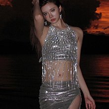 2024春夏性感比基尼三件套泳衣鋼托裙褲溫泉沙灘度假女士泳裝 歷史價格詳細信息