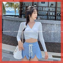 女生泳衣 大尺碼泳裝 比基尼泳衣 泳衣女溫泉ins復古泳衣歐美性感白色掛脖抹胸分體高腰顯瘦比基尼【雅妤精選】 歷史價格詳細信息