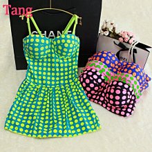 ☆女孩衣著☆温泉泳衣女2019新款連身泳裝保守小胸性感泳裝遮肚顯瘦韓版大碼游泳衣(NO.80) 歷史價格詳細信息