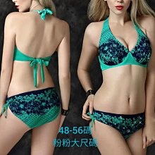 粉粉大尺碼~YB01超大碼歐美外單比基尼泳裝  48 ~56碼 價格比較,價格查詢,歷史價格詳細信息