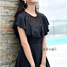 連身泳裝╭☆°安可小舖＊G314韓版簡約露背連身泳衣M-3XL溫泉泳裝比基尼游泳衣，售價1100元 歷史價格詳細信息