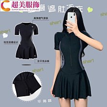 士連體比基尼 三角 出國度假泳衣 韓國新款連身泳裝 純色拼接氣質泳衣女 歷史價格詳細信息