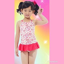APPLE(蘋果)  女童粉色系雲彩布連身裙泳衣  贈泳帽  NO-106612 歷史價格詳細信息