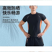 泳衣男套裝雙層防尷尬大碼速幹泳褲男士分體遊泳短袖全套裝備 歷史價格詳細信息