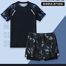 泳衣男套裝防尷尬專業大碼游泳褲男士2024　泡溫泉游泳裝備全套　【　】 價格比較,價格查詢,歷史價格詳細信息