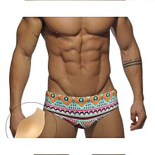 【好康】JESSBORN男士純色側開罩杯金屬扣遊泳褲性感全包臀防尷尬成人泳褲 歷史價格詳細信息