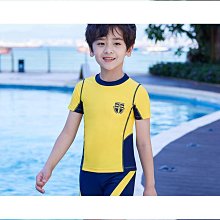 泳裝 新款泳衣 游褲男青少年平角短褲速干男士泳裝大童五分專業游泳褲裝備套裝 歷史價格詳細信息