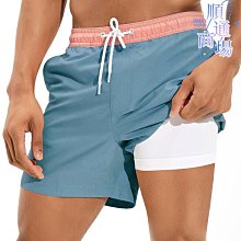 蓋浪溫泉沙灘褲男速乾寬鬆大尺碼度假平角海邊五分褲衝浪短褲遊泳褲 歷史價格詳細信息