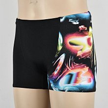 Speedo/Speedo泳褲男平角遊泳褲寬鬆遊抗氯時尚印花速乾 歷史價格詳細信息
