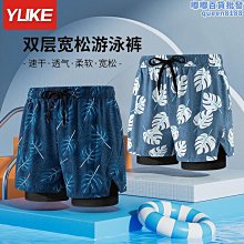 水立方遊泳褲男士防尷尬泳衣訓練平角五分大尺碼新款專業泡溫泉套裝 歷史價格詳細信息