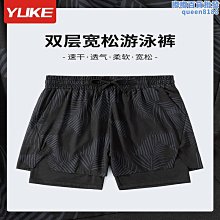 羽克泳褲男士防尷尬新款寬鬆大碼速幹沙灘溫泉泳衣專業訓練沙灘褲 歷史價格詳細信息