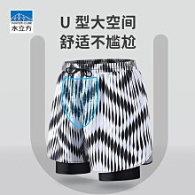 泳褲男防尷尬專業速乾沙灘泡溫泉透氣網眼寬鬆大尺碼男士三分遊泳褲 歷史價格詳細信息