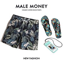 【小薇】沙灘褲男可下水2023新款速乾寬鬆大尺碼溫泉男士五分短泳褲海邊度假 歷史價格詳細信息