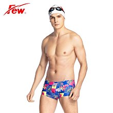 飄FEW泳褲新品專業訓練男士小平角比賽競速學生速乾印花青少年褲 歷史價格詳細信息