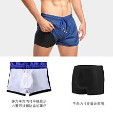 綬實泳褲男平角彈力速乾競速泡溫泉時尚加大碼海邊沙灘專業遊泳衝浪褲 歷史價格詳細信息
