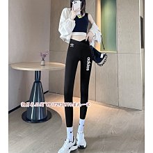 瑜伽褲 九分鯊魚皮春秋季打底褲女外穿高腰彈力提臀緊身顯瘦瑜伽褲騎行褲 歷史價格詳細信息