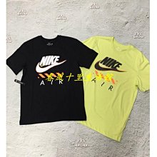 【NIKE】AS M NSW NIKE AIR TOP 男 短袖上衣 黑-FN2164053 歷史價格詳細信息