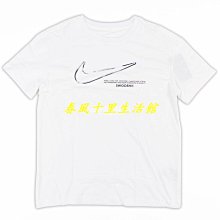 NIKE 短T NSW SWOOSH OW TEE 白色 標語 大LOGO 休閒 短袖 男 DZ2882-100 歷史價格詳細信息