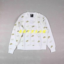 NIKE 大學T 長袖 NSW PHNX FLC OS CREW 女 DQ5734-133-063-684 米白 粉 灰 歷史價格詳細信息