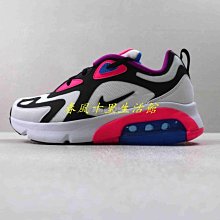 Nike Air Max 200 大童休閒鞋 AT5627007 黑紅 歷史價格詳細信息
