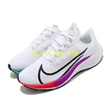 NIKE 慢跑鞋 運動鞋 Air Zoom Pegasus 37 男 BQ9646001 黑綠 歷史價格詳細信息