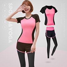 休閑運動服套裝女春秋2024新款時尚減齡健身房跑步瑜伽服裝兩件套 歷史價格詳細信息