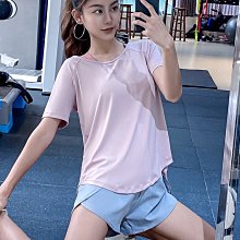 健身衣女寬松透氣修身顯瘦運動t卹跑步速幹上衣瑜伽服春夏季薄款 歷史價格詳細信息