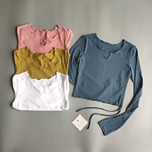 瑜伽服上衣女顯瘦彈力寬松速幹跑步健身房訓練運動t卹長袖秋夏款 歷史價格詳細信息