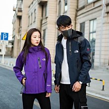 北面衝鋒衣防水防風外套TNF戶外衝鋒外套情侶款戶外衝鋒衣連帽風衣外套經典拼色連帽外套-品爵男装 歷史價格詳細信息