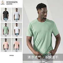 夏季速干t恤男短袖運動網眼戶外圓領吸汗快干透氣運動短袖上衣男-正正男裝 歷史價格詳細信息