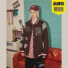 美式復古拼接棒球服女春秋季2023新款設計感小眾日系寬松夾克外套 歷史價格詳細信息