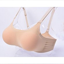 偽娘內衣 偽娘變裝義乳假胸 仿真義乳 CD變裝偽娘用品 cosplay高領短款假乳房假奶男扮女裝COS直播變裝 歷史價格詳細信息