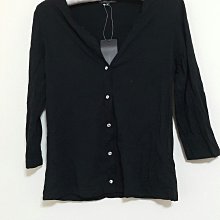 NET 黑色 銀蔥條紋  修身襯衫  L 全新有吊牌 歷史價格詳細信息