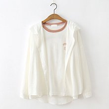 連帽薄款長袖防曬T卹女春季韓版2023新款慵懶風中長款寬松上衣潮 歷史價格詳細信息
