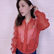 Adidas Originals 女款 紅色 三葉草 大LOGO 寬鬆 休閒 短版 連帽 長袖 上衣 FS1313 歷史價格詳細信息
