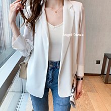 ????Angela????春秋針織西裝外套女無墊肩高檔彈力收腰修身顯瘦氣質垂感免燙西服(231004) 歷史價格詳細信息