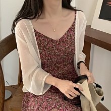 雪紡外套女長袖薄款2024年夏季防曬外搭開衫寬松休閑洋氣外穿披肩冰絲外套-kby科貝 歷史價格詳細信息